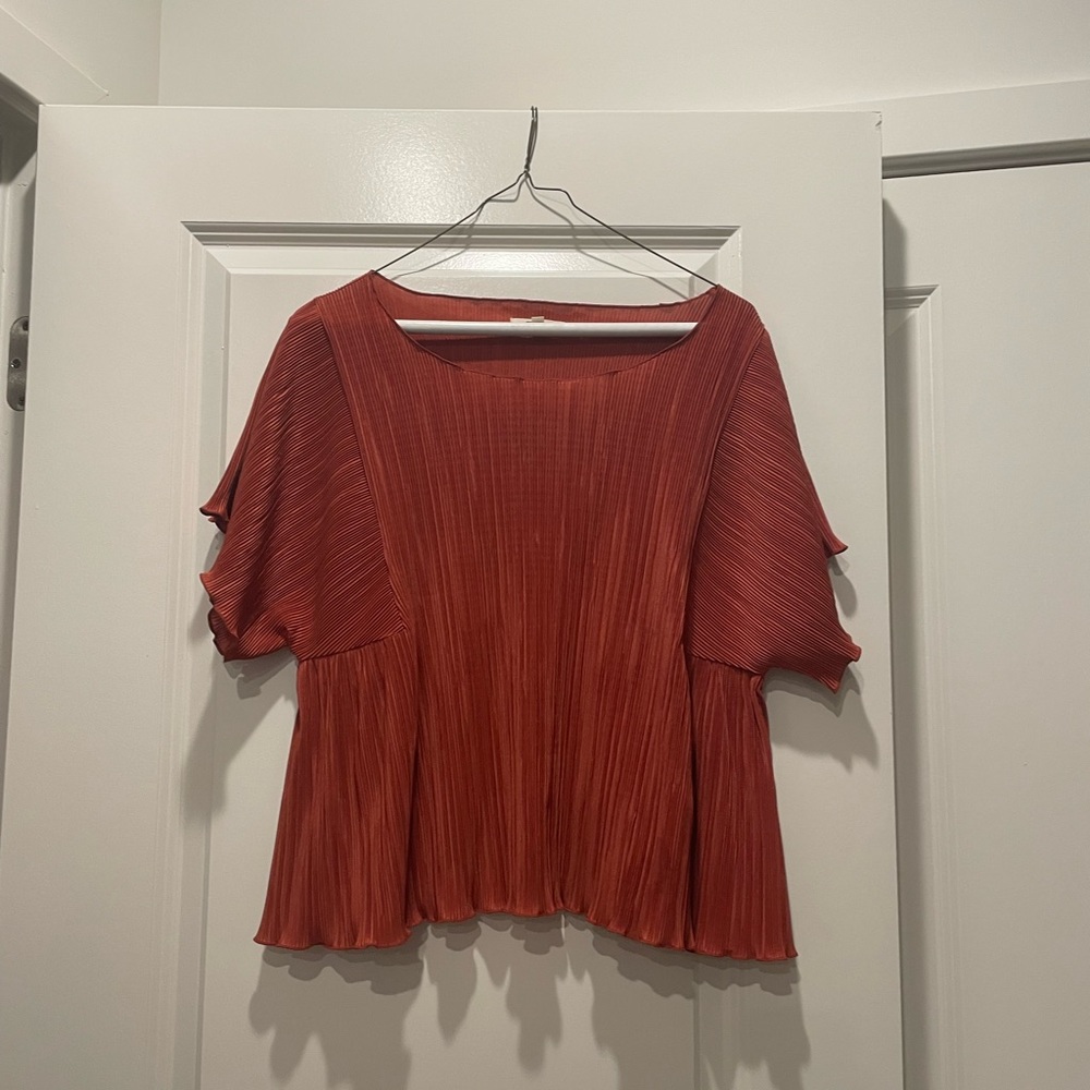 Madewell Crinkle Trapeze Top